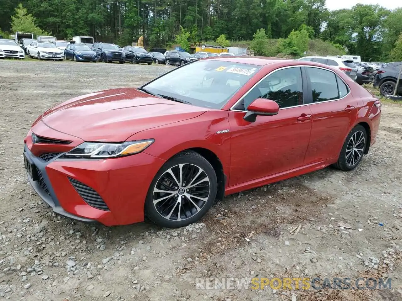1 Photograph of a damaged car 4T1B21HK9KU011729 TOYOTA CAMRY 2019