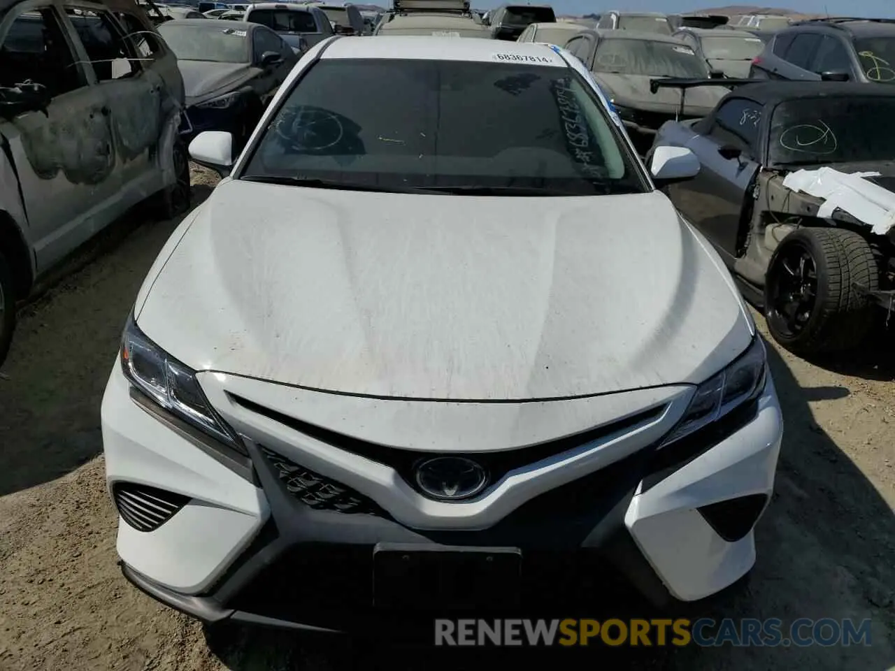 5 Photograph of a damaged car 4T1B21HK9KU012119 TOYOTA CAMRY 2019