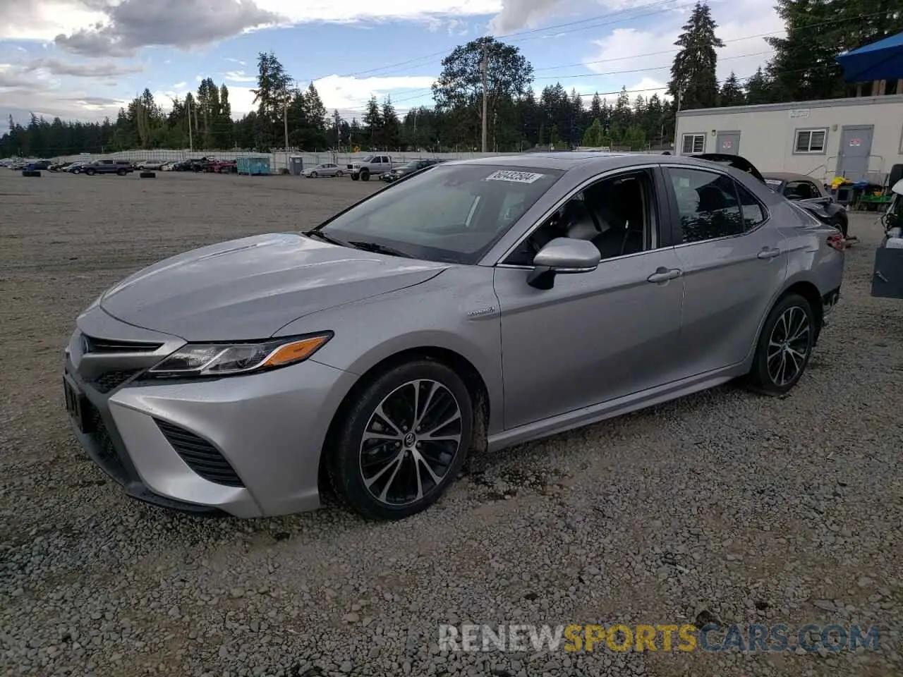 1 Photograph of a damaged car 4T1B21HKXKU511706 TOYOTA CAMRY 2019