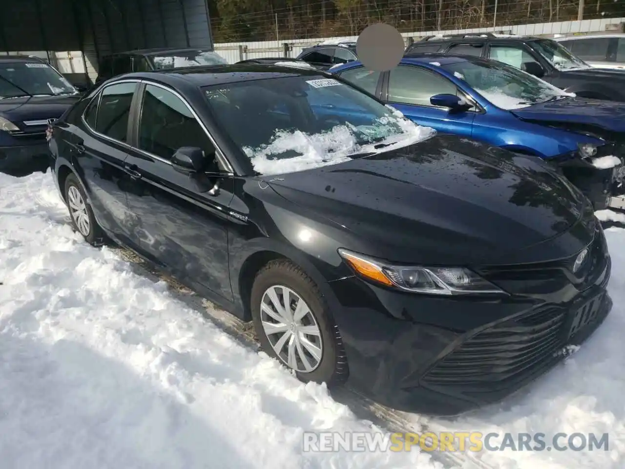 1 Photograph of a damaged car 4T1B31HK0KU005511 TOYOTA CAMRY 2019