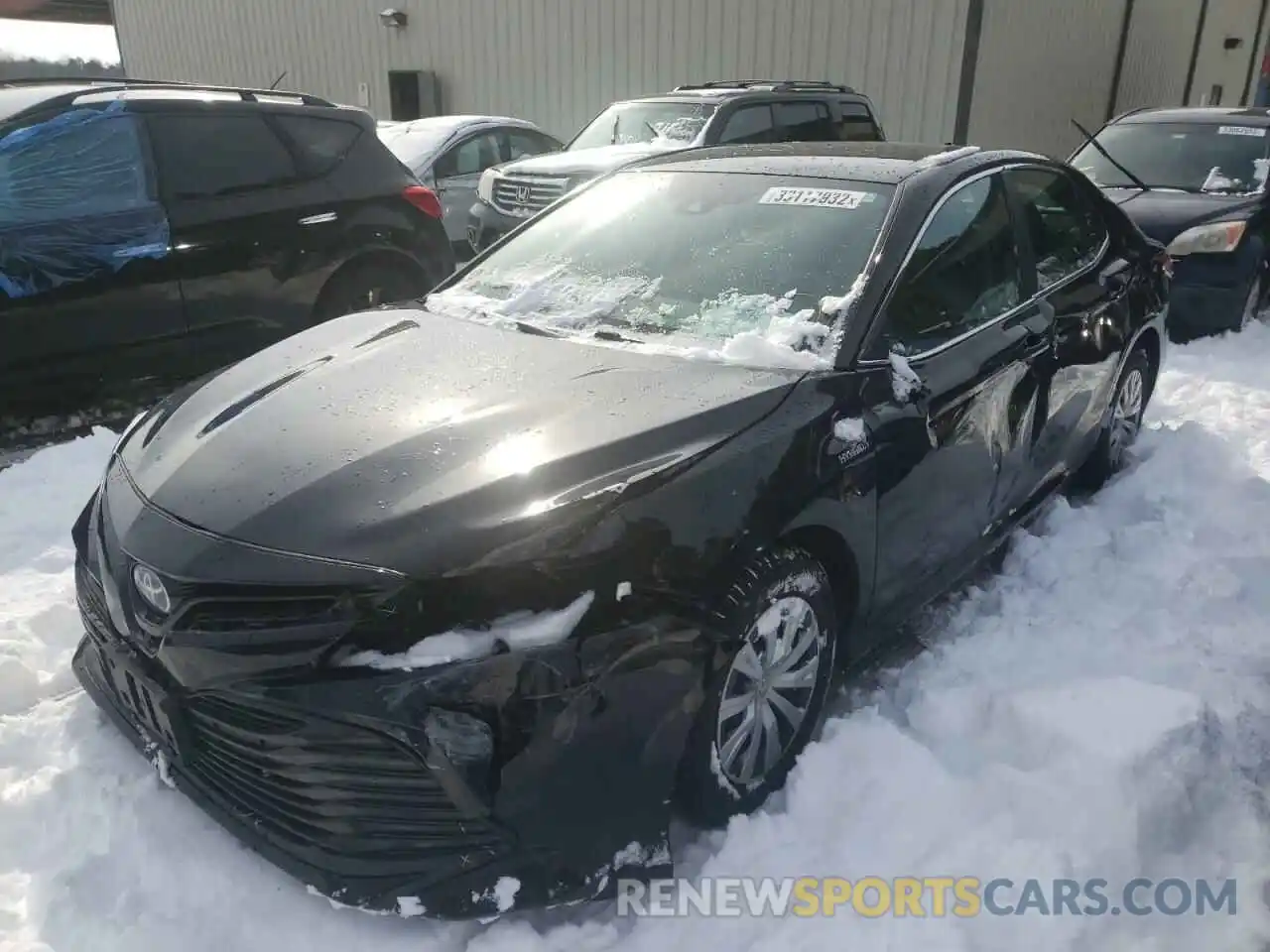 2 Photograph of a damaged car 4T1B31HK0KU005511 TOYOTA CAMRY 2019