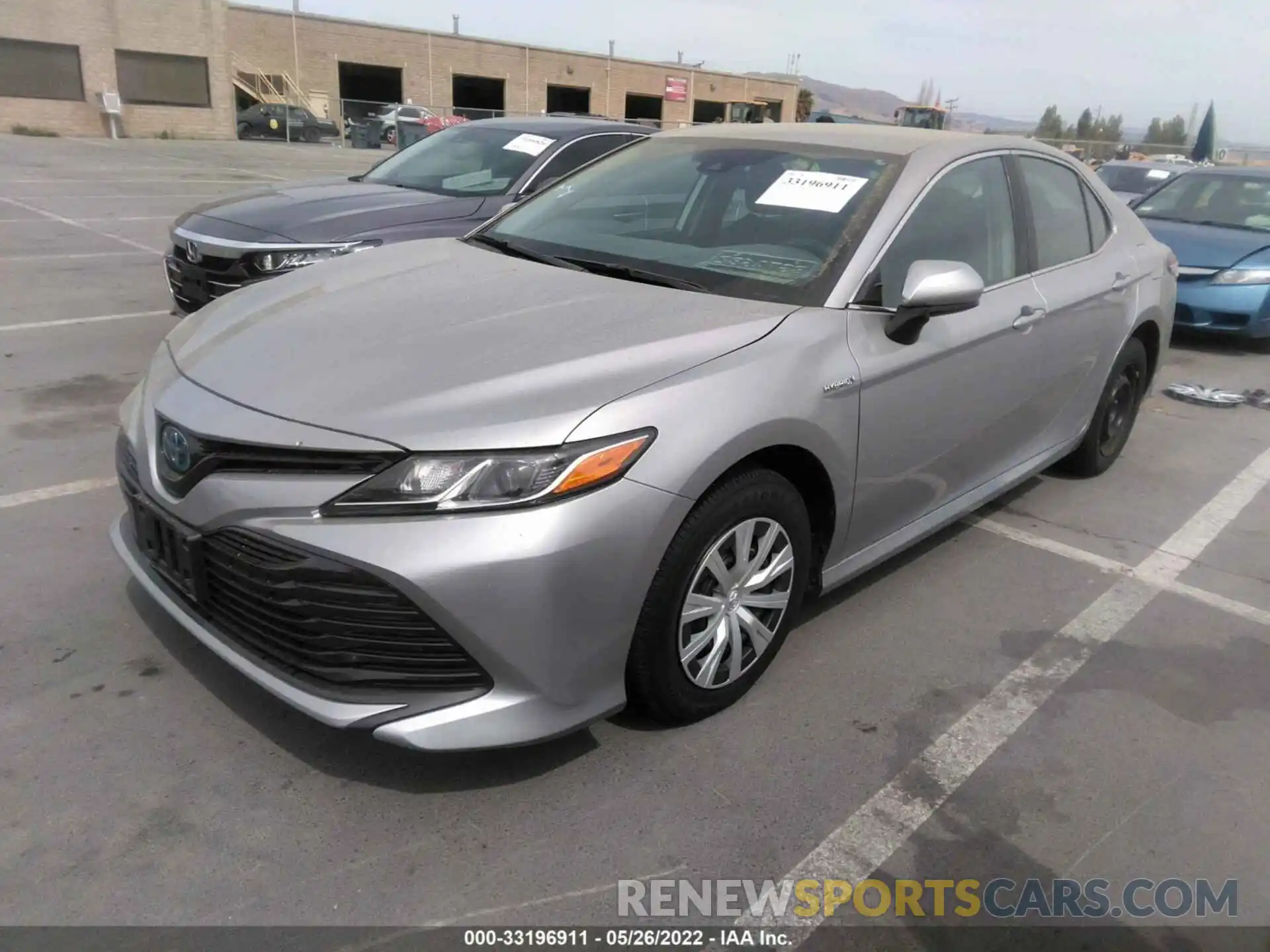 2 Photograph of a damaged car 4T1B31HK0KU508763 TOYOTA CAMRY 2019