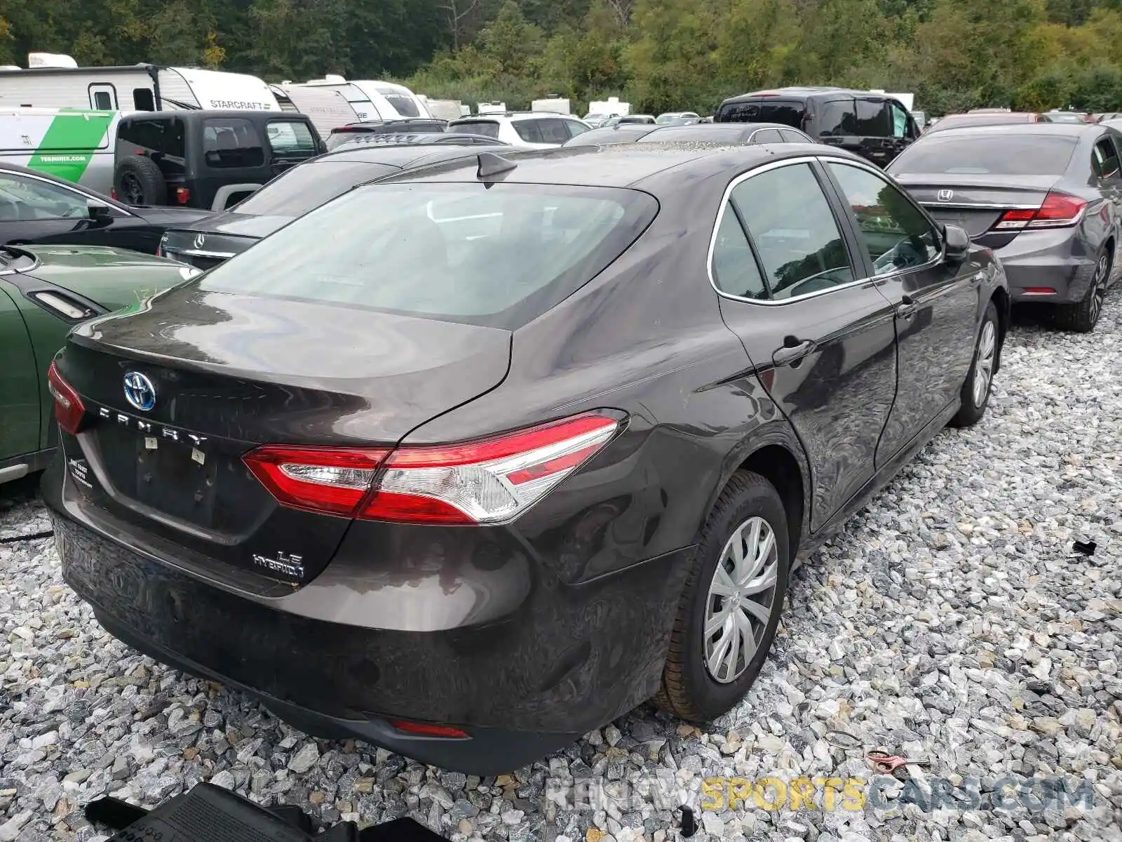 4 Photograph of a damaged car 4T1B31HK0KU509489 TOYOTA CAMRY 2019