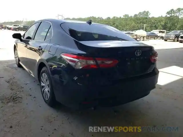 3 Photograph of a damaged car 4T1B31HK0KU512005 TOYOTA CAMRY 2019