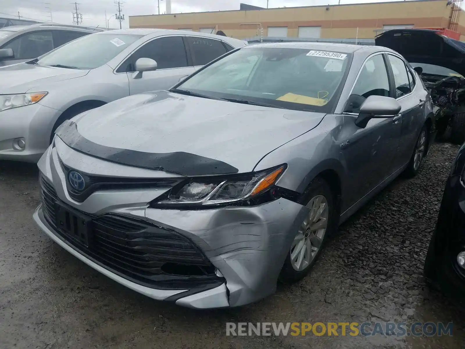 2 Photograph of a damaged car 4T1B31HK0KU513459 TOYOTA CAMRY 2019