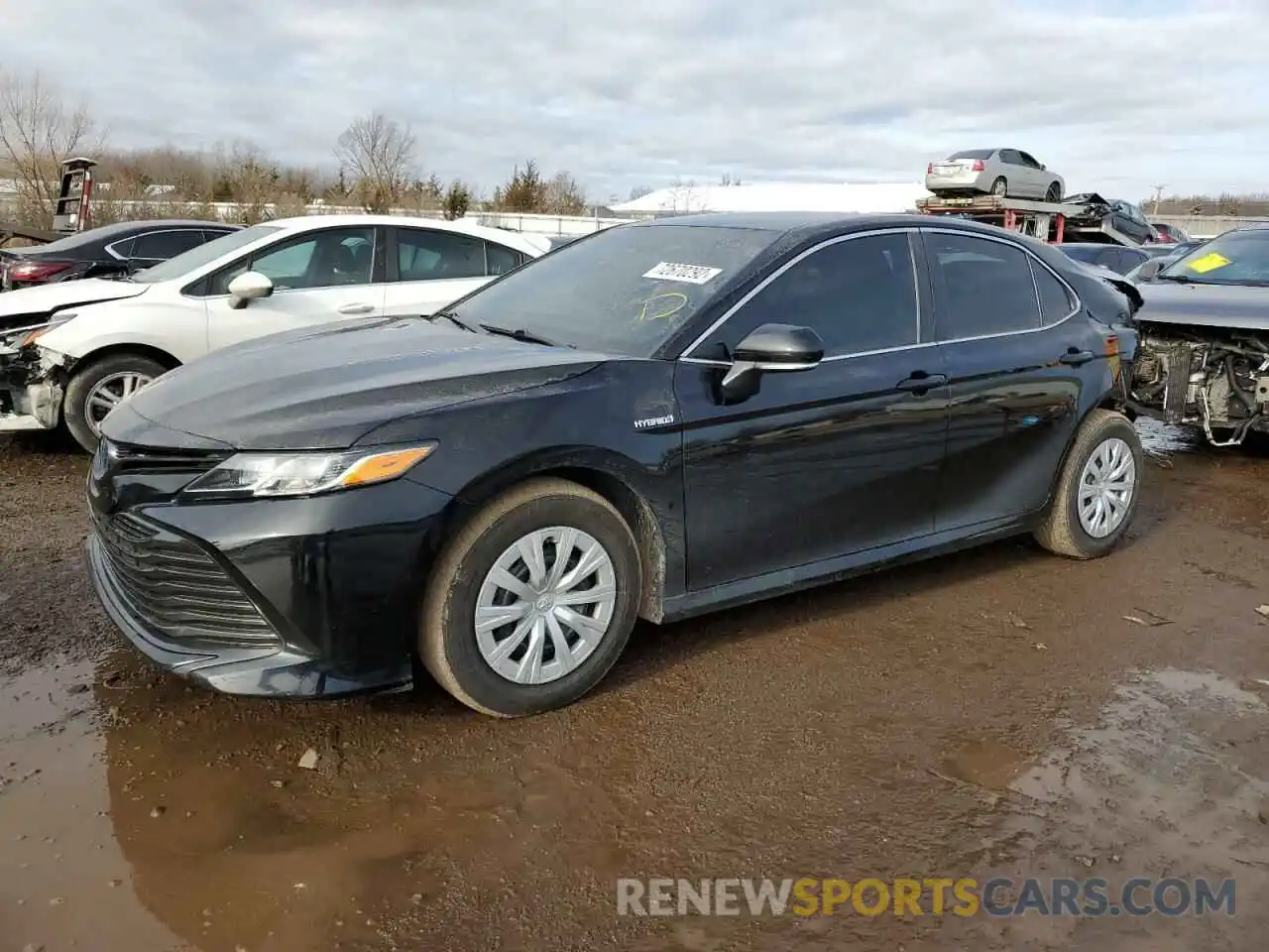 1 Photograph of a damaged car 4T1B31HK0KU515289 TOYOTA CAMRY 2019