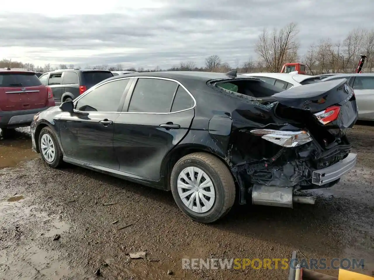 2 Photograph of a damaged car 4T1B31HK0KU515289 TOYOTA CAMRY 2019