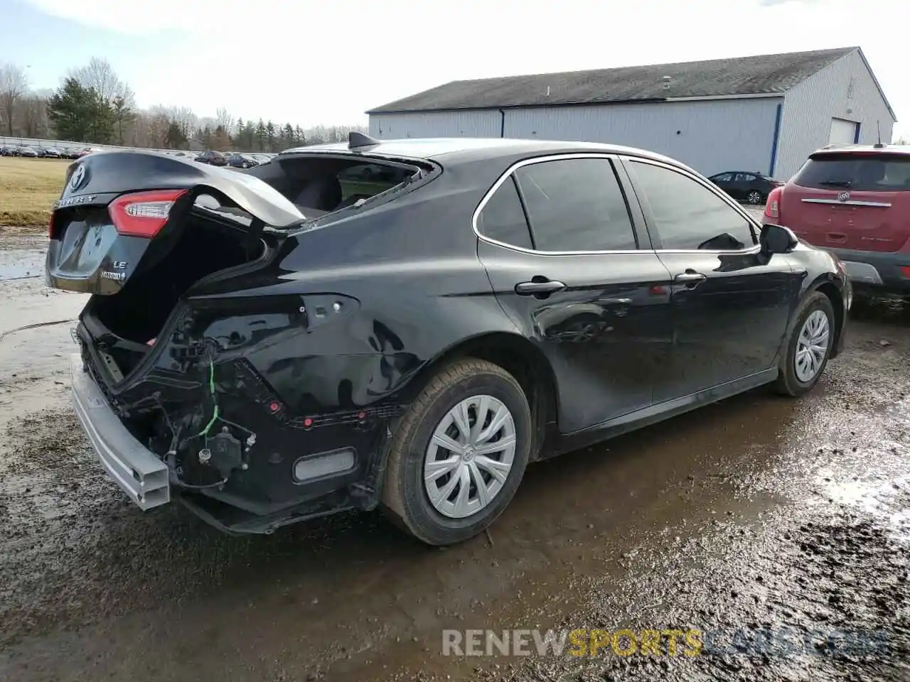 3 Photograph of a damaged car 4T1B31HK0KU515289 TOYOTA CAMRY 2019