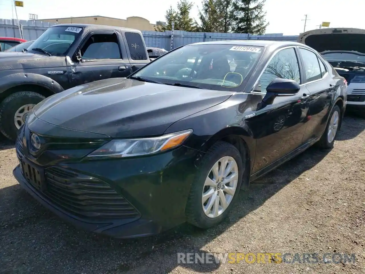 2 Photograph of a damaged car 4T1B31HK0KU515518 TOYOTA CAMRY 2019