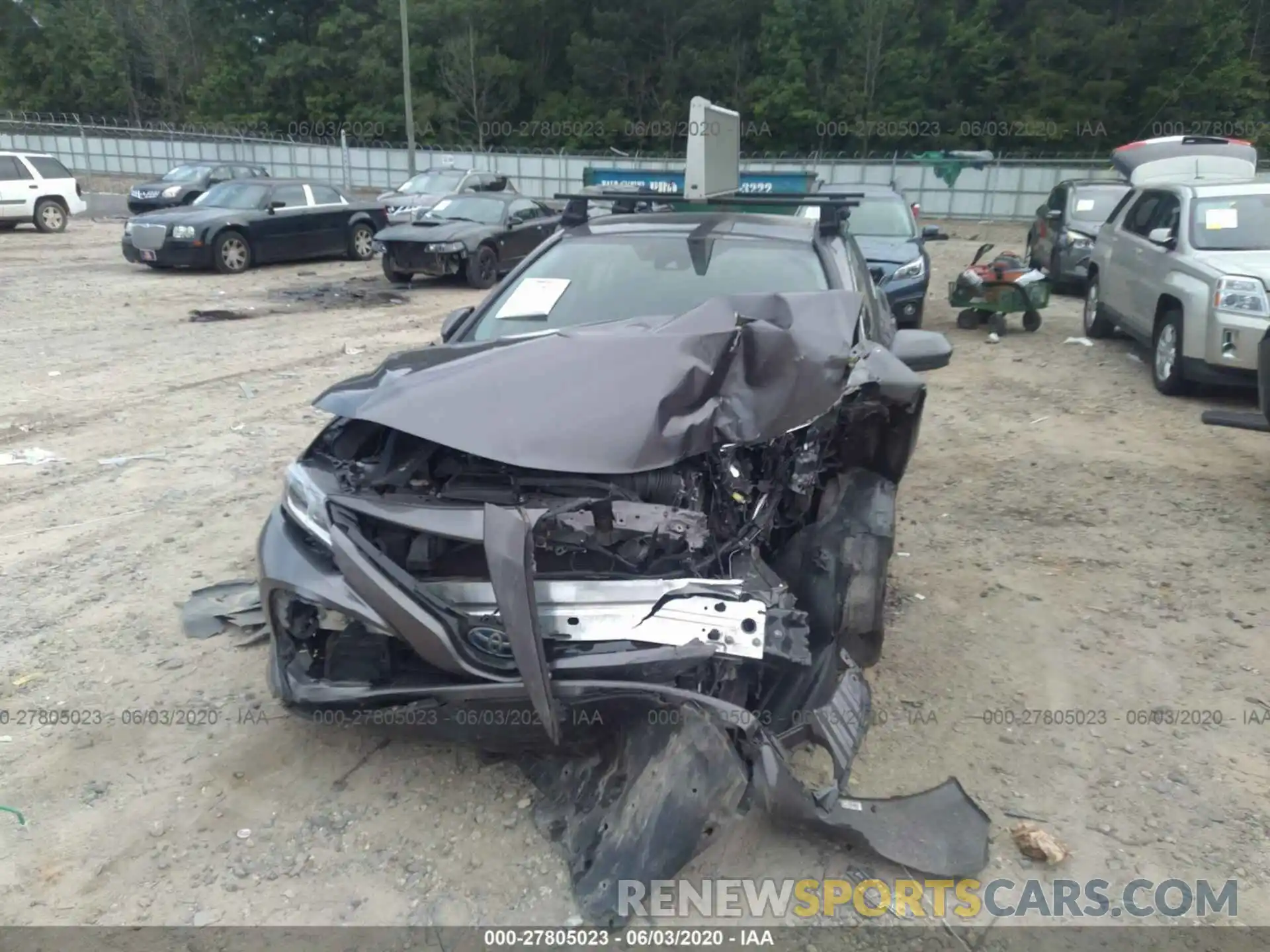 6 Photograph of a damaged car 4T1B31HK1KU509503 TOYOTA CAMRY 2019