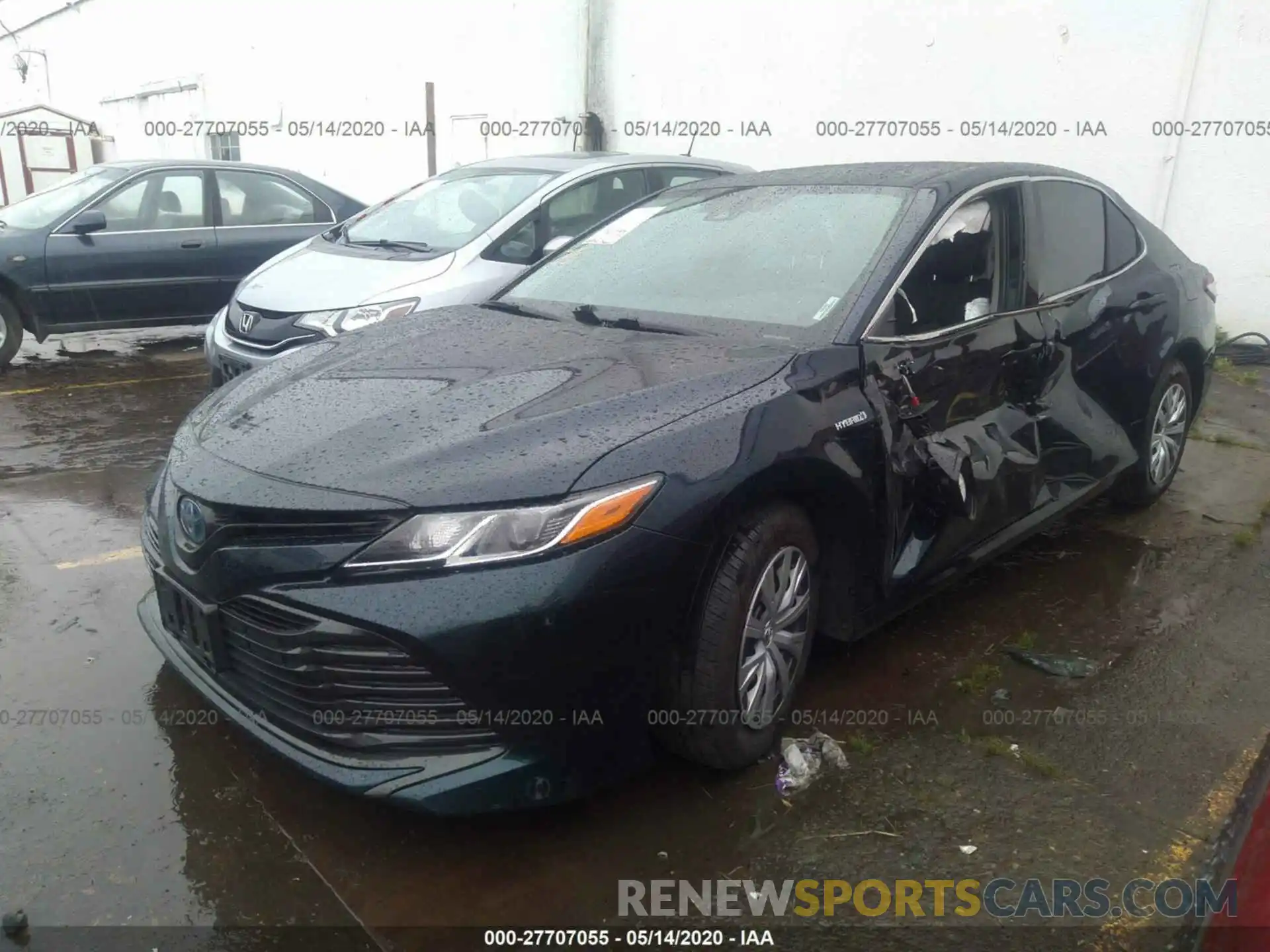 2 Photograph of a damaged car 4T1B31HK1KU512238 TOYOTA CAMRY 2019