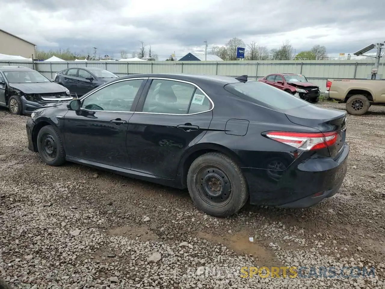 2 Photograph of a damaged car 4T1B31HK1KU512465 TOYOTA CAMRY 2019