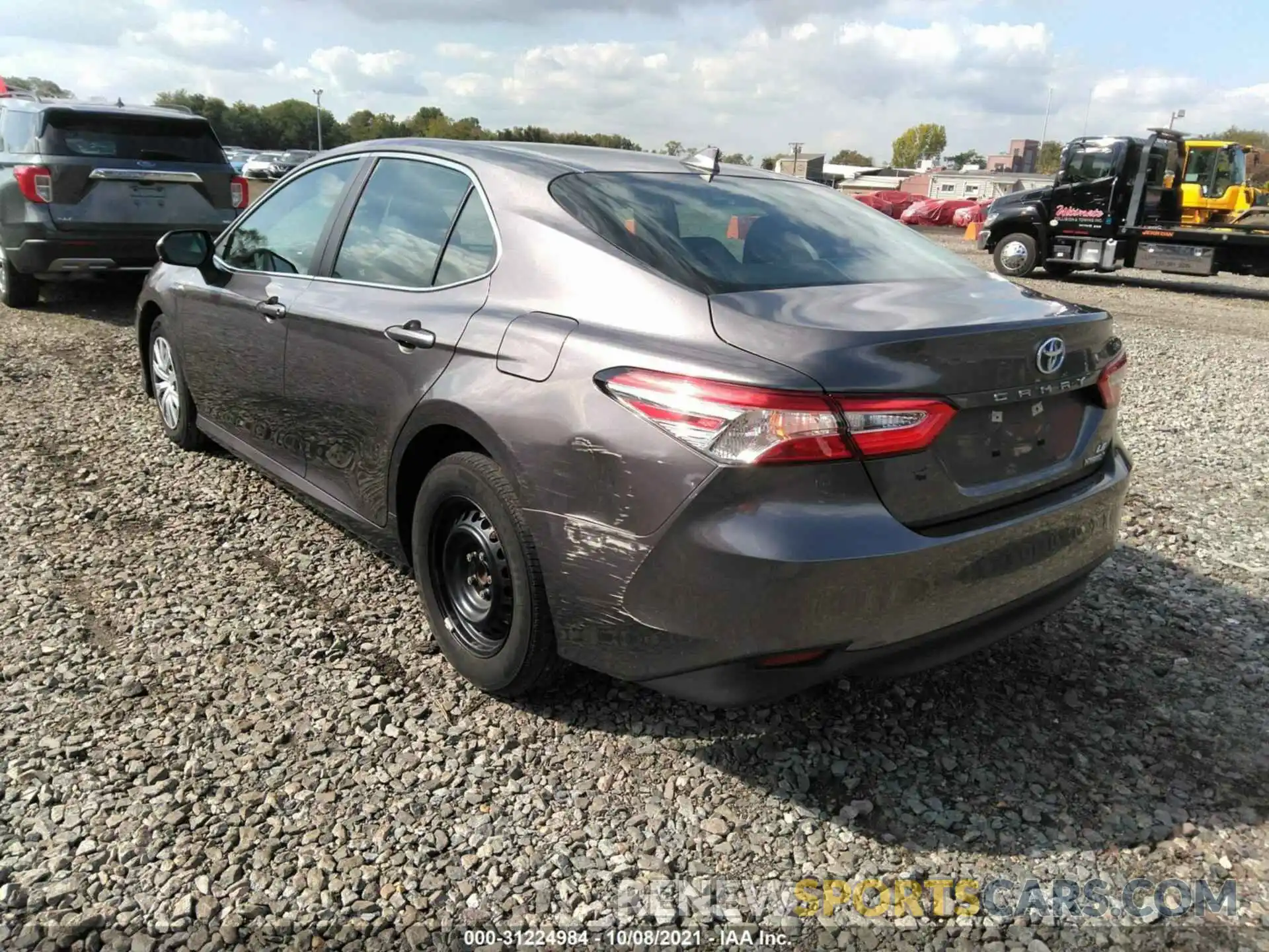 3 Photograph of a damaged car 4T1B31HK2KU509994 TOYOTA CAMRY 2019