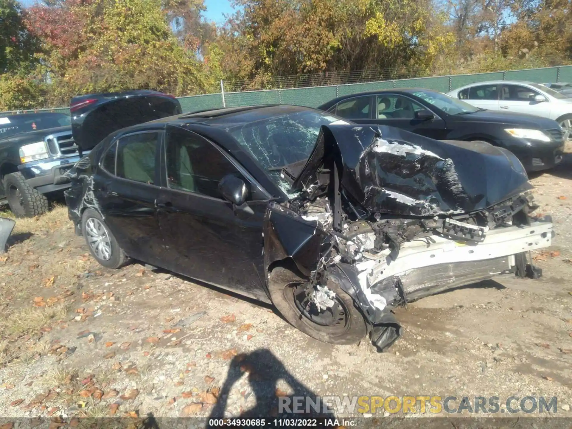 1 Photograph of a damaged car 4T1B31HK2KU510773 TOYOTA CAMRY 2019