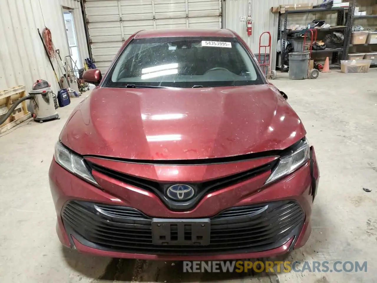 5 Photograph of a damaged car 4T1B31HK2KU511213 TOYOTA CAMRY 2019