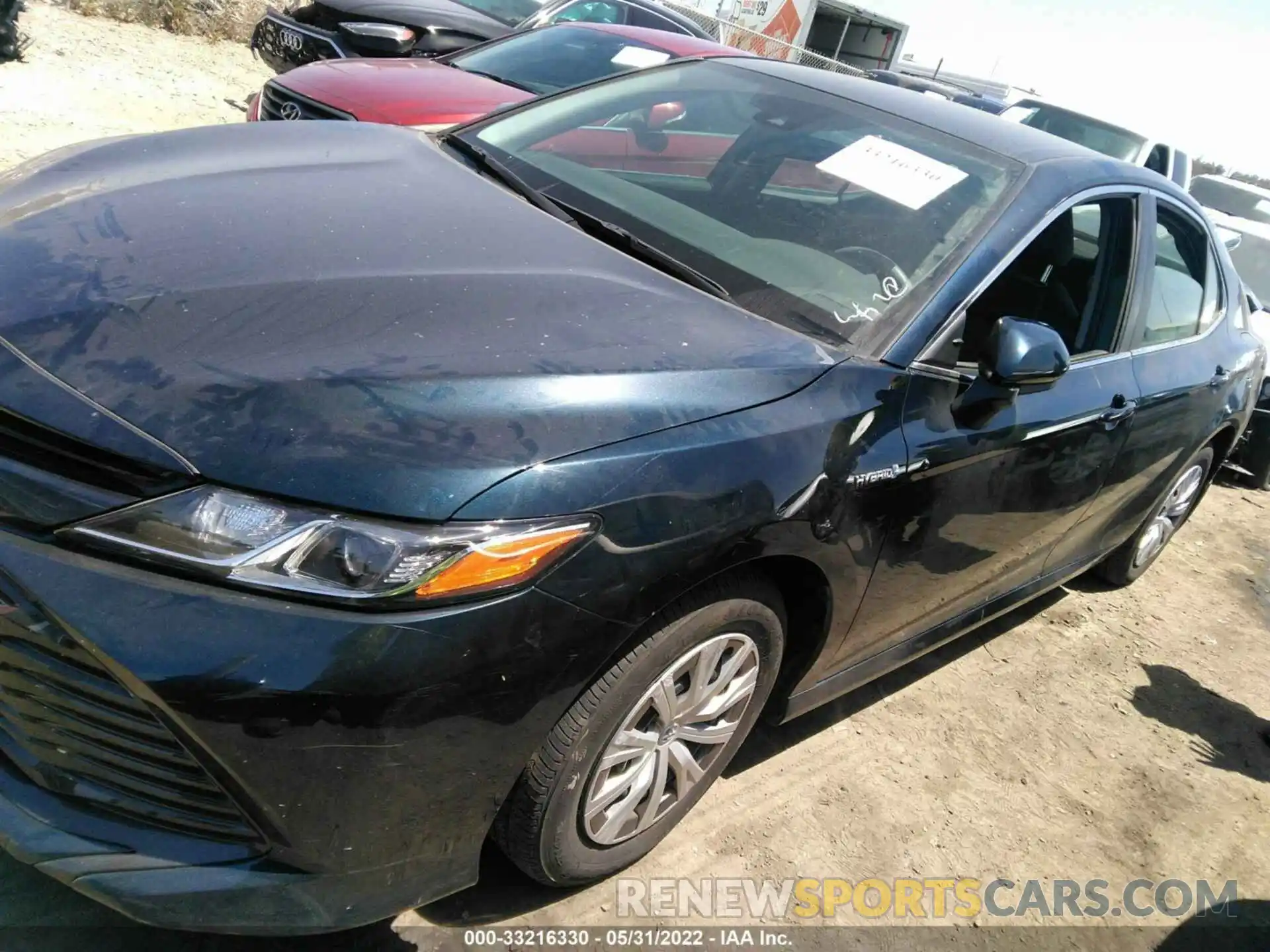 2 Photograph of a damaged car 4T1B31HK2KU512233 TOYOTA CAMRY 2019