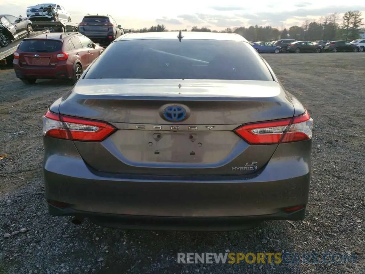6 Photograph of a damaged car 4T1B31HK2KU512653 TOYOTA CAMRY 2019