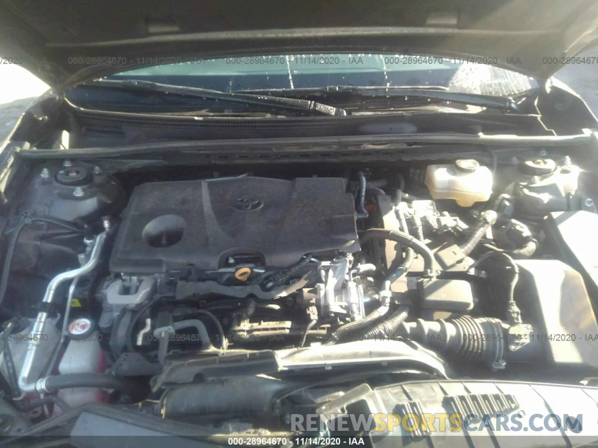 10 Photograph of a damaged car 4T1B31HK2KU513849 TOYOTA CAMRY 2019