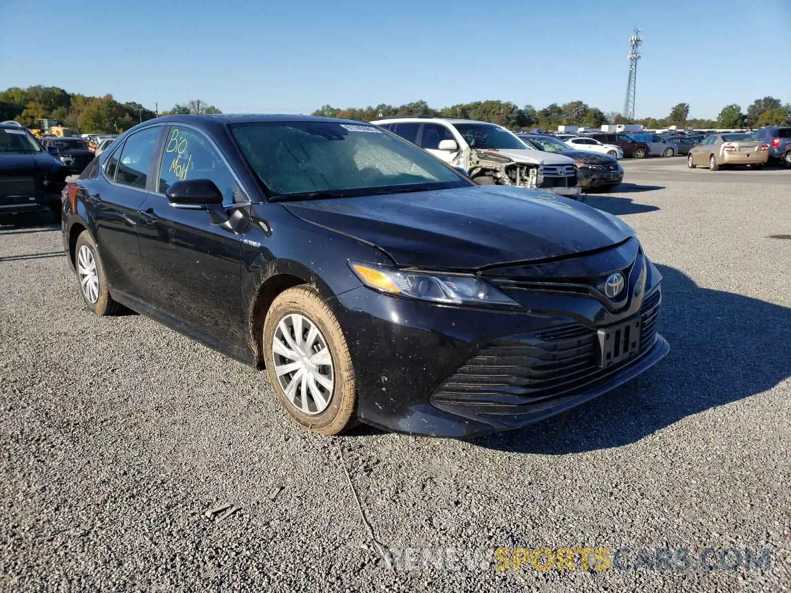 1 Photograph of a damaged car 4T1B31HK2KU515102 TOYOTA CAMRY 2019