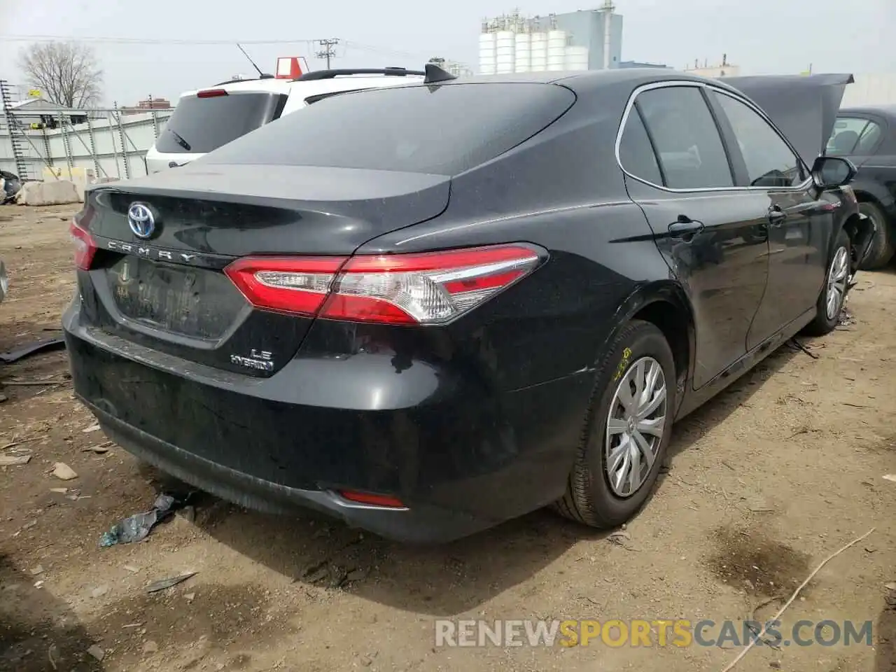 4 Photograph of a damaged car 4T1B31HK2KU516301 TOYOTA CAMRY 2019