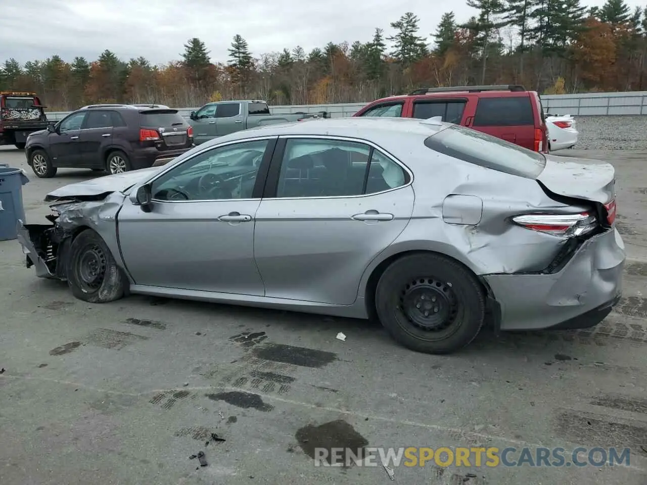 2 Photograph of a damaged car 4T1B31HK3KU509485 TOYOTA CAMRY 2019