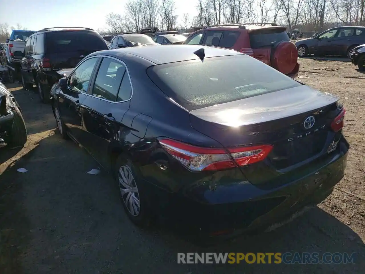 3 Photograph of a damaged car 4T1B31HK3KU511933 TOYOTA CAMRY 2019