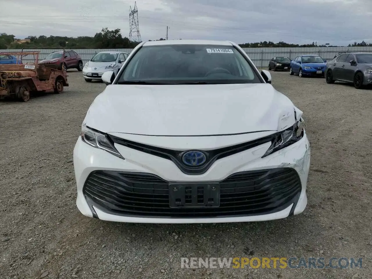 5 Photograph of a damaged car 4T1B31HK3KU513620 TOYOTA CAMRY 2019