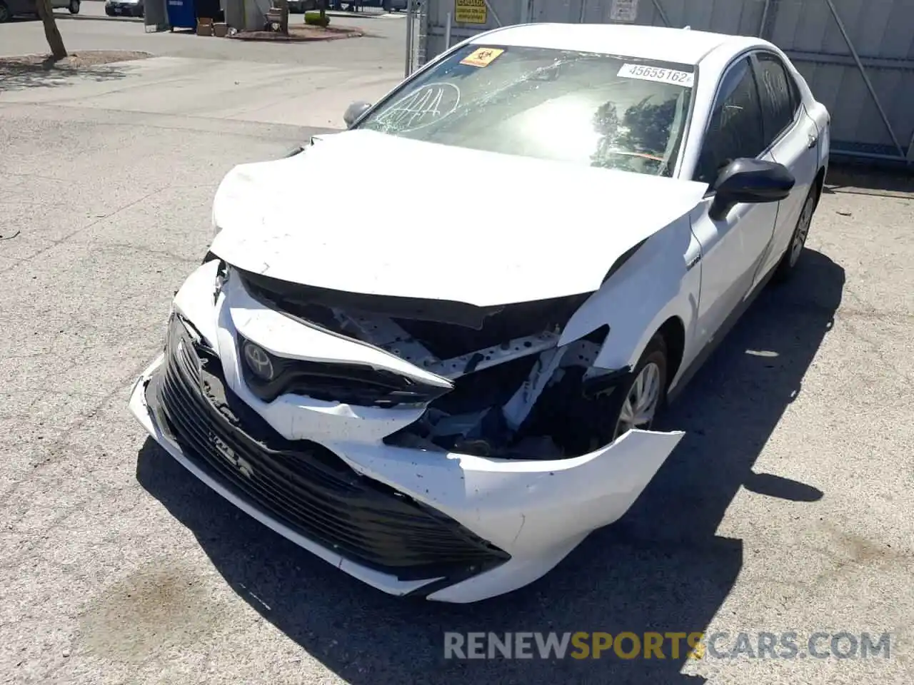 2 Photograph of a damaged car 4T1B31HK3KU514718 TOYOTA CAMRY 2019