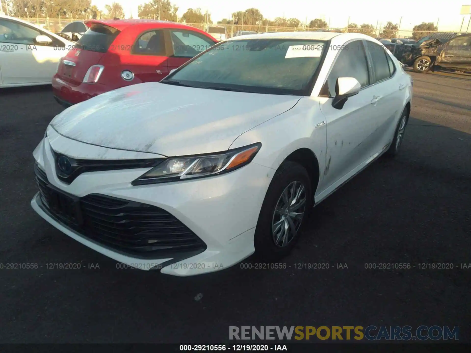 2 Photograph of a damaged car 4T1B31HK3KU517070 TOYOTA CAMRY 2019