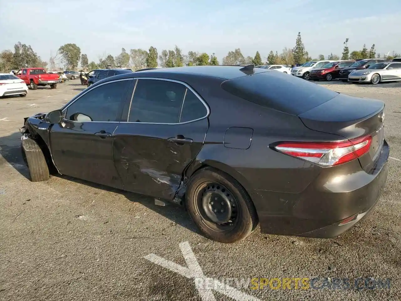 2 Photograph of a damaged car 4T1B31HK4KU511049 TOYOTA CAMRY 2019