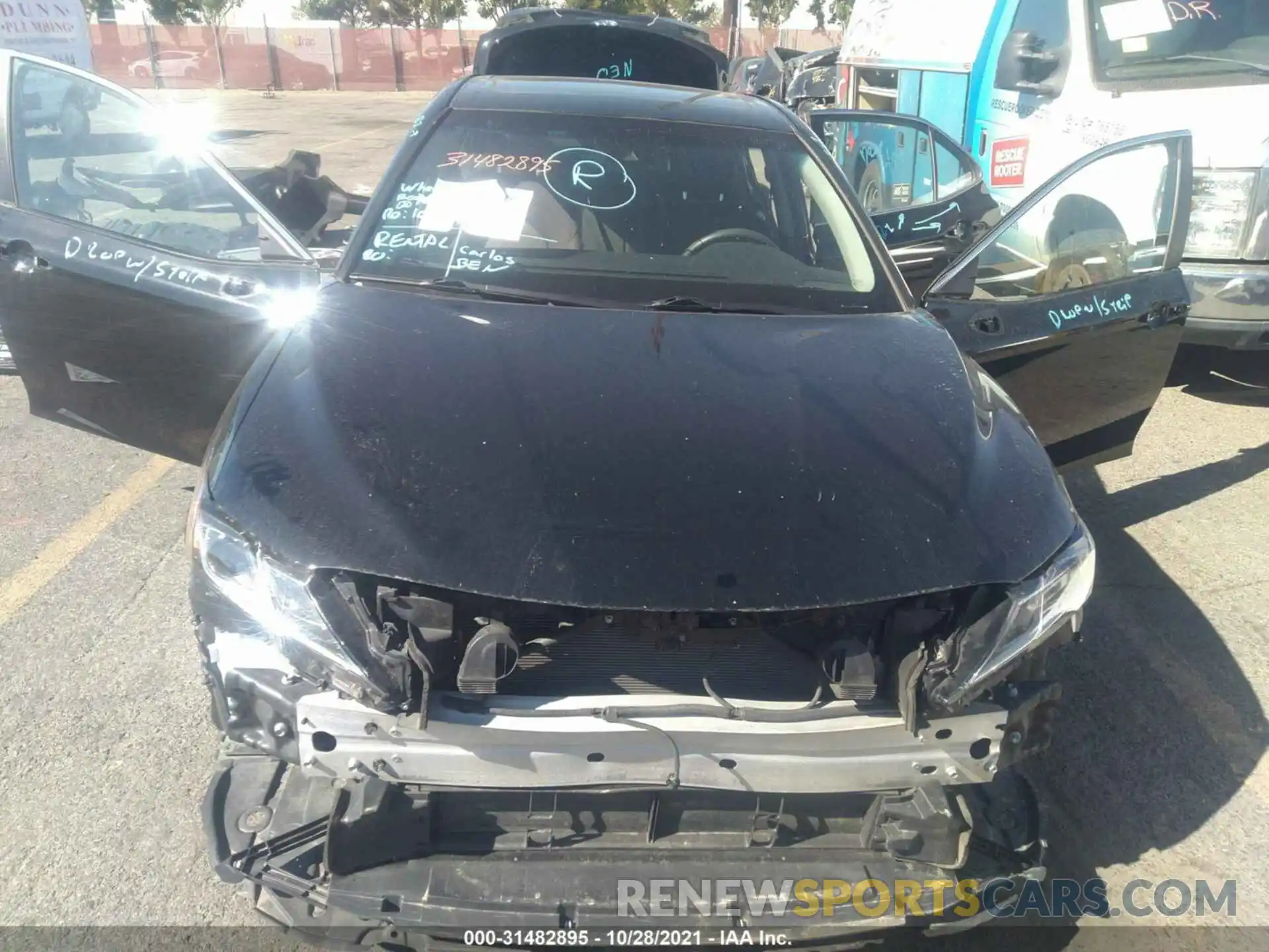 6 Photograph of a damaged car 4T1B31HK4KU513545 TOYOTA CAMRY 2019