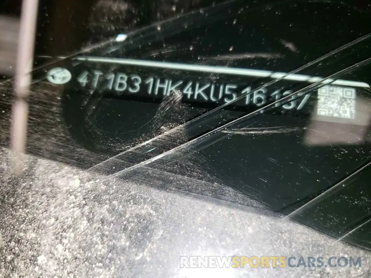 12 Photograph of a damaged car 4T1B31HK4KU516137 TOYOTA CAMRY 2019