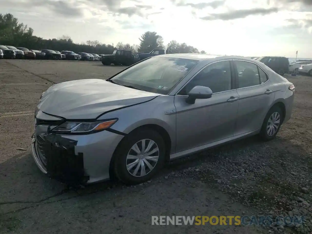 1 Photograph of a damaged car 4T1B31HK4KU516431 TOYOTA CAMRY 2019