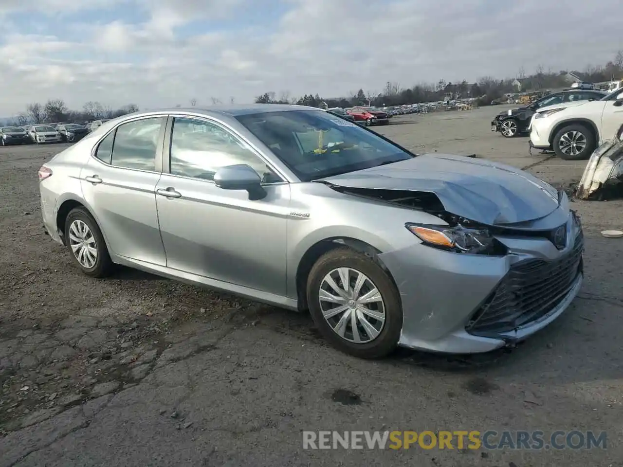 4 Photograph of a damaged car 4T1B31HK4KU516431 TOYOTA CAMRY 2019