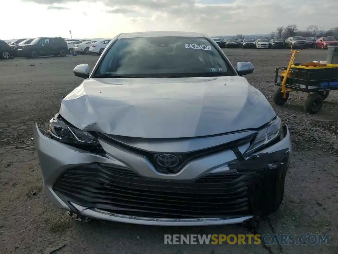 5 Photograph of a damaged car 4T1B31HK4KU516431 TOYOTA CAMRY 2019