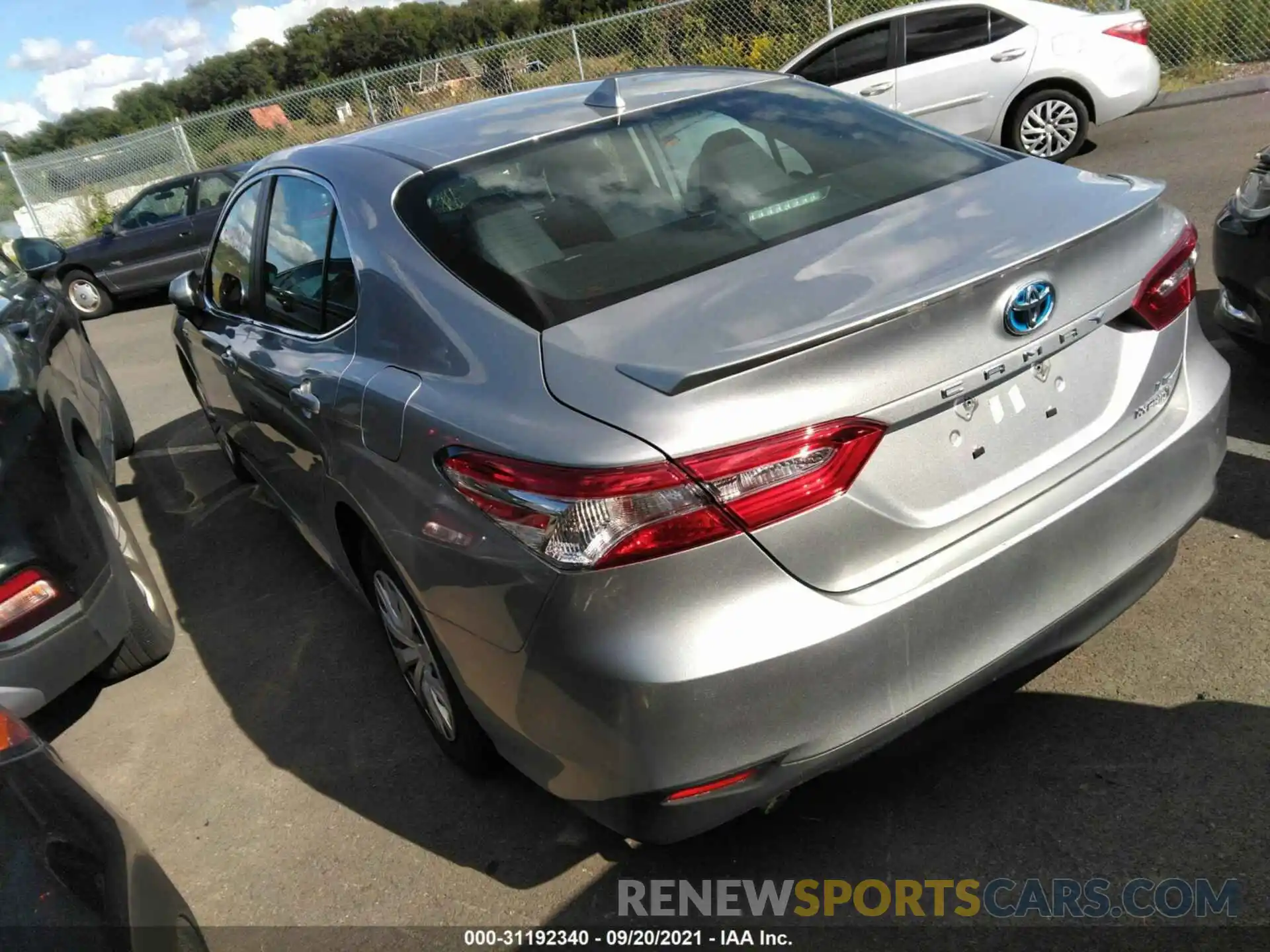 3 Photograph of a damaged car 4T1B31HK4KU517997 TOYOTA CAMRY 2019