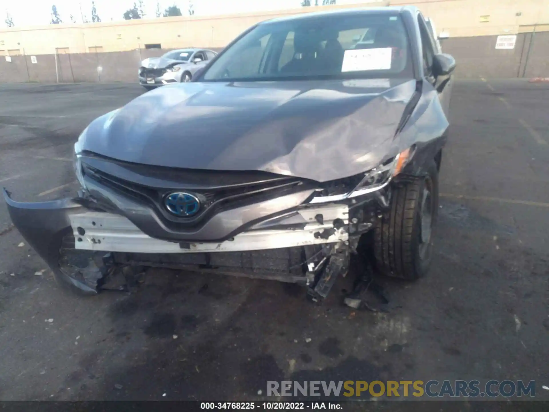 6 Photograph of a damaged car 4T1B31HK6KU007327 TOYOTA CAMRY 2019