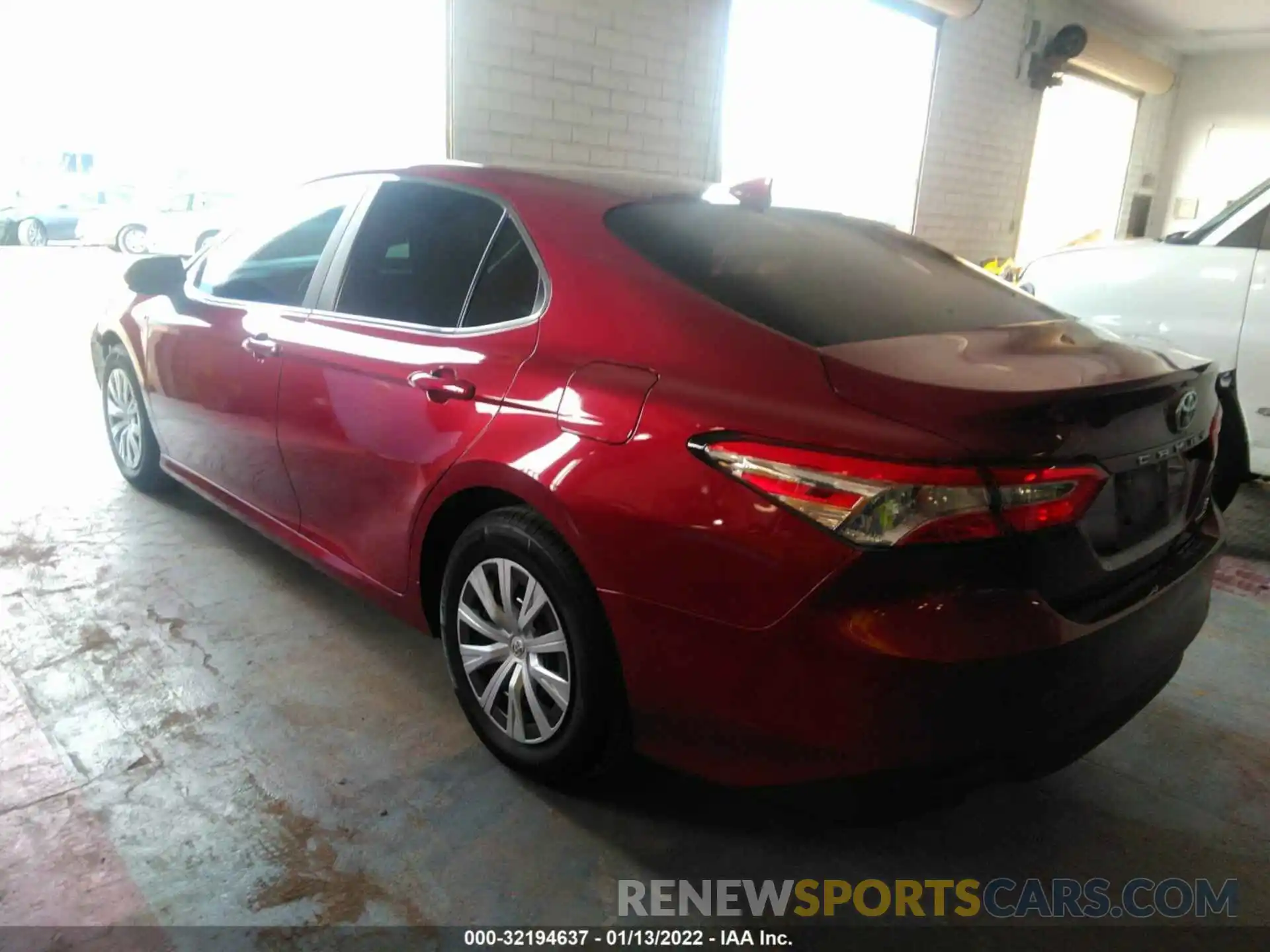 3 Photograph of a damaged car 4T1B31HK6KU007408 TOYOTA CAMRY 2019