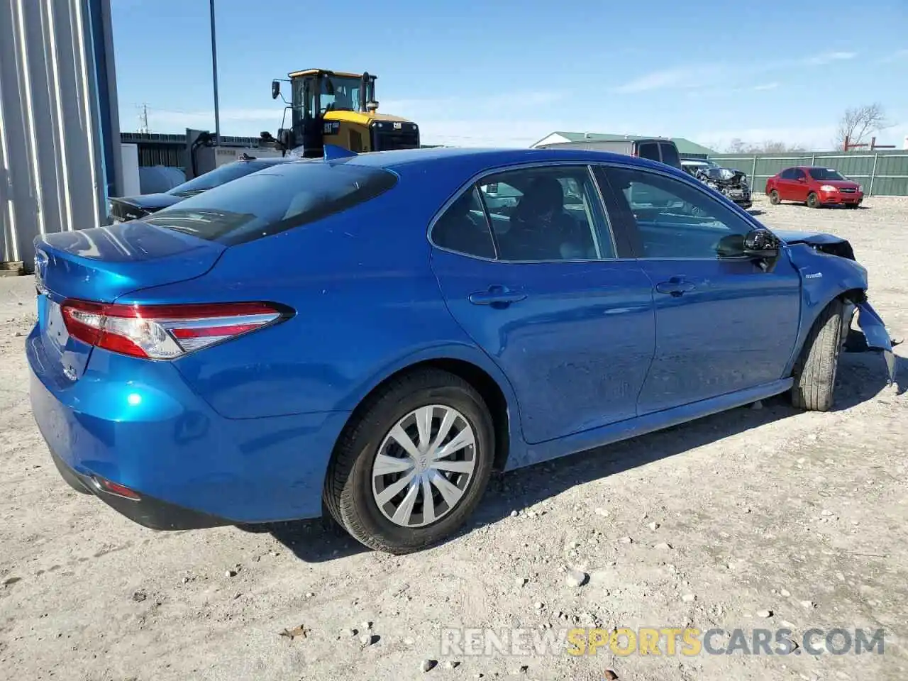 3 Photograph of a damaged car 4T1B31HK6KU008543 TOYOTA CAMRY 2019