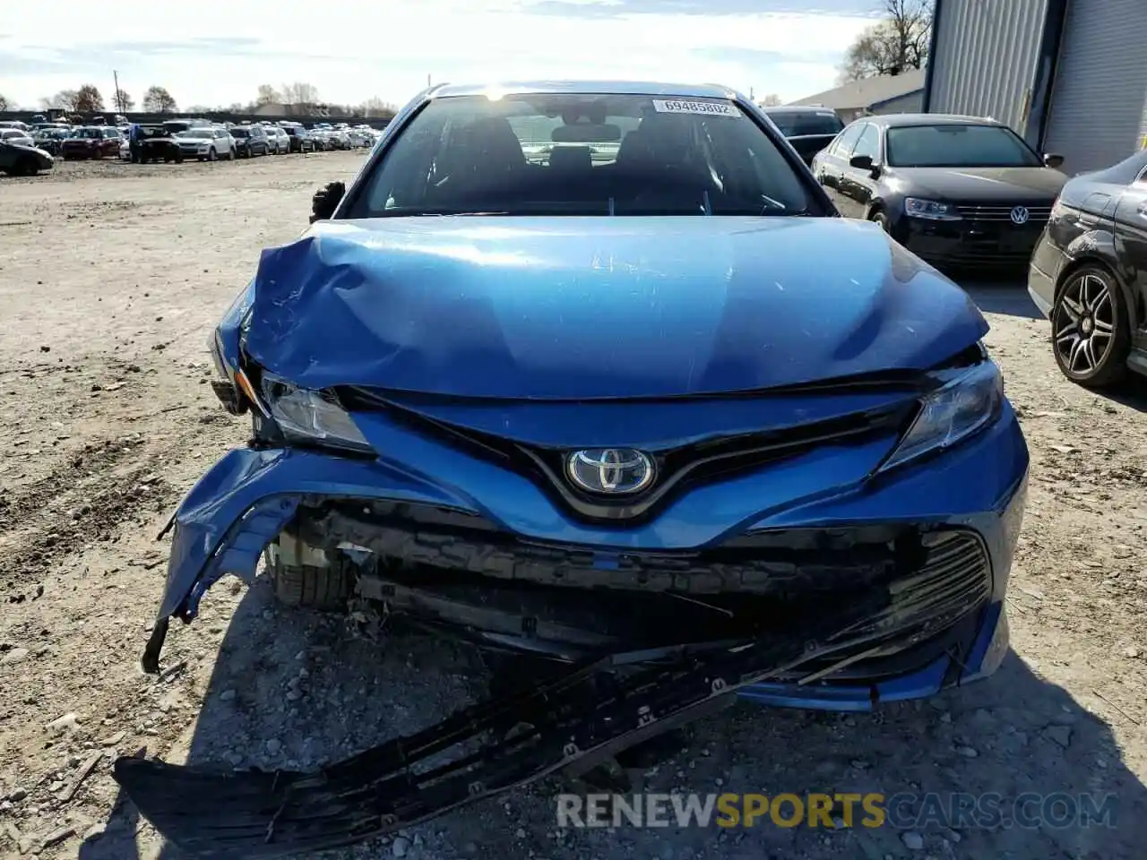 5 Photograph of a damaged car 4T1B31HK6KU008543 TOYOTA CAMRY 2019