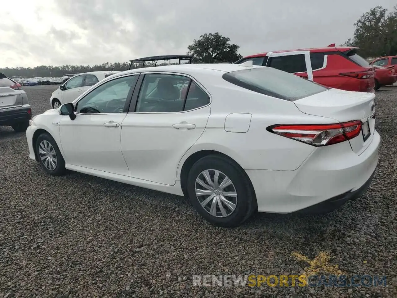 2 Photograph of a damaged car 4T1B31HK6KU512574 TOYOTA CAMRY 2019