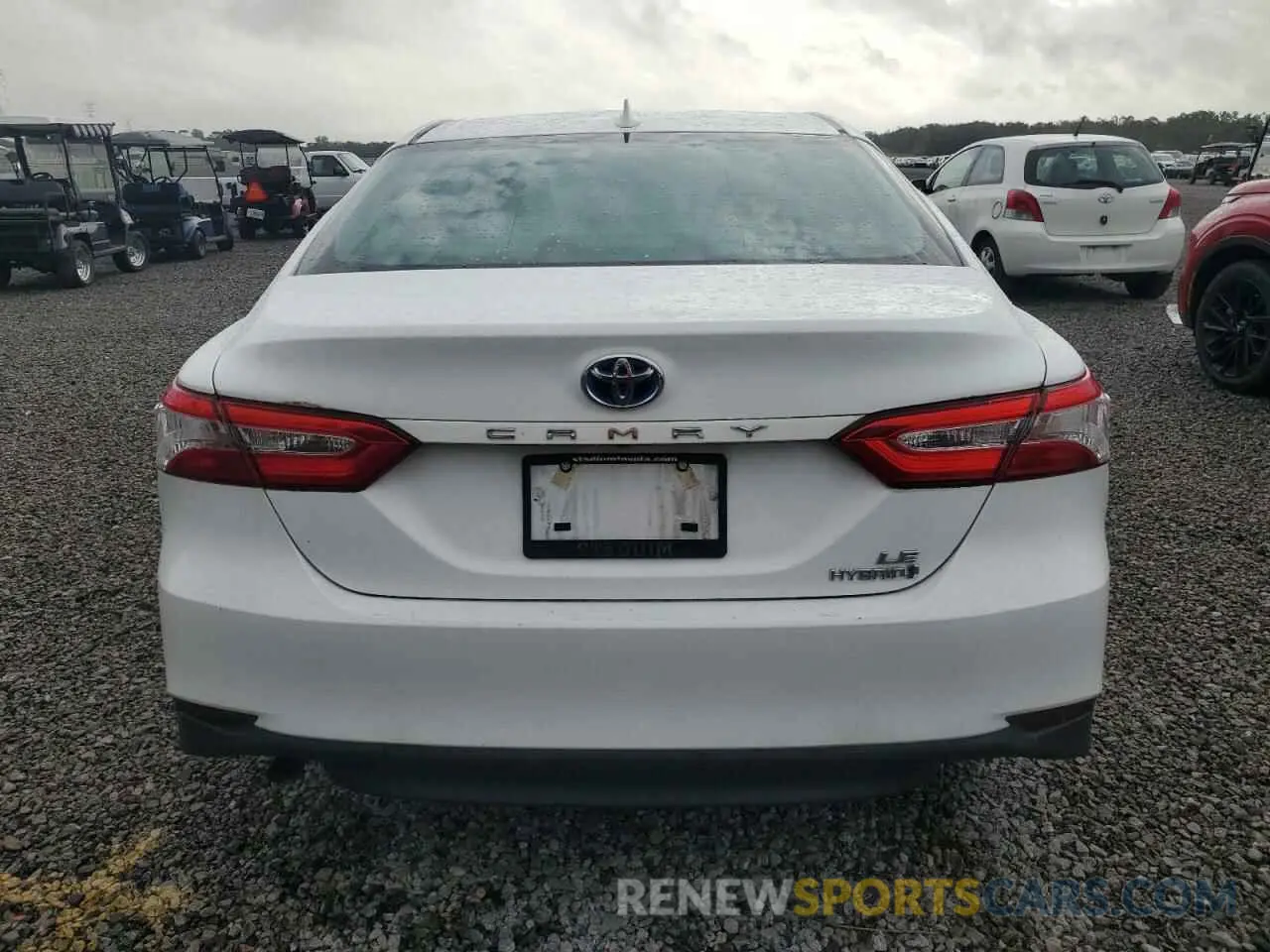 6 Photograph of a damaged car 4T1B31HK6KU512574 TOYOTA CAMRY 2019
