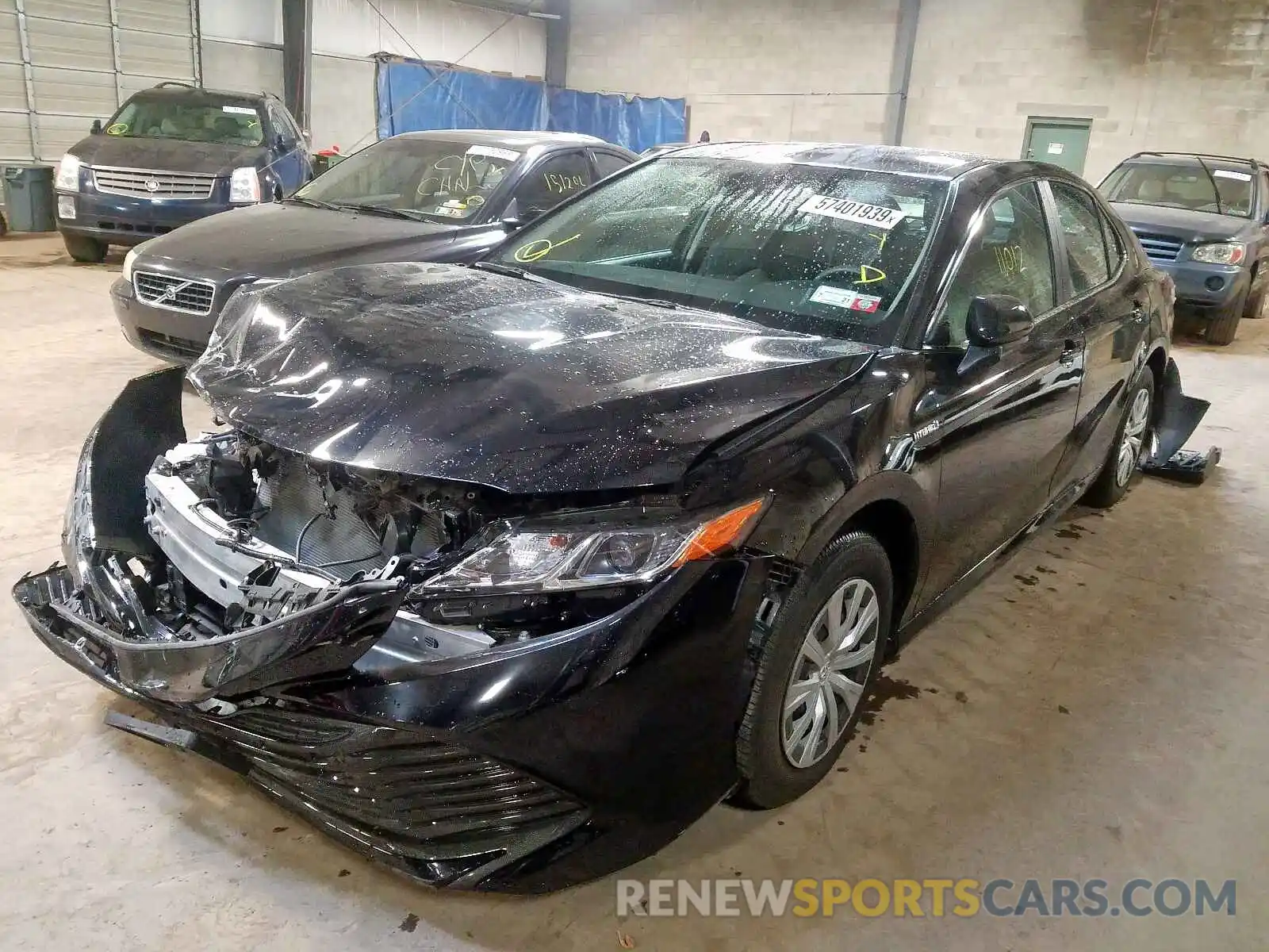 2 Photograph of a damaged car 4T1B31HK6KU515264 TOYOTA CAMRY 2019