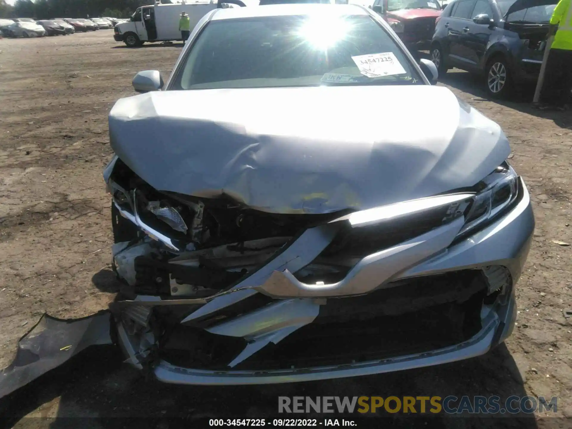 6 Photograph of a damaged car 4T1B31HK6KU516012 TOYOTA CAMRY 2019