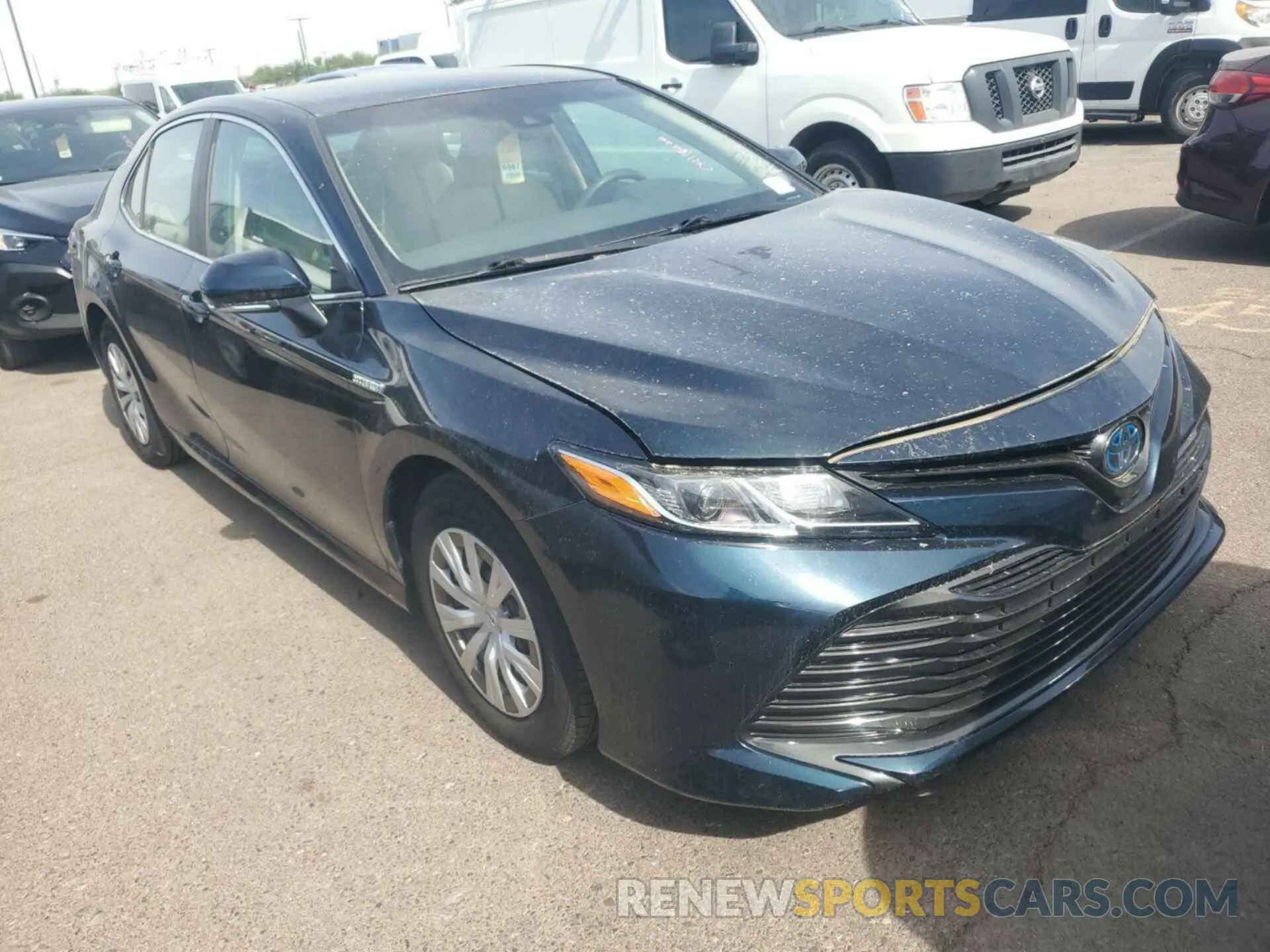 2 Photograph of a damaged car 4T1B31HK7KU007661 TOYOTA CAMRY 2019
