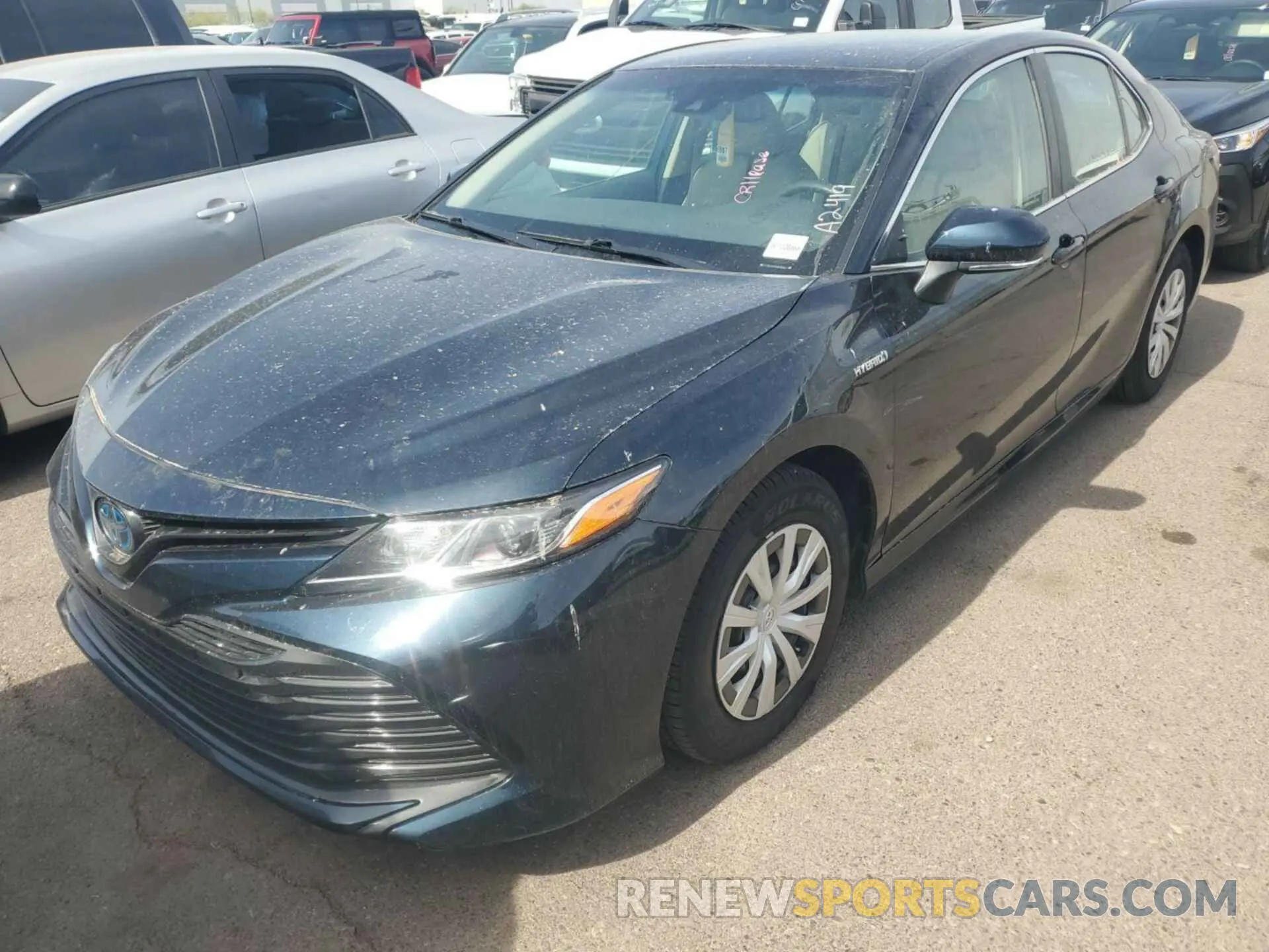 6 Photograph of a damaged car 4T1B31HK7KU007661 TOYOTA CAMRY 2019