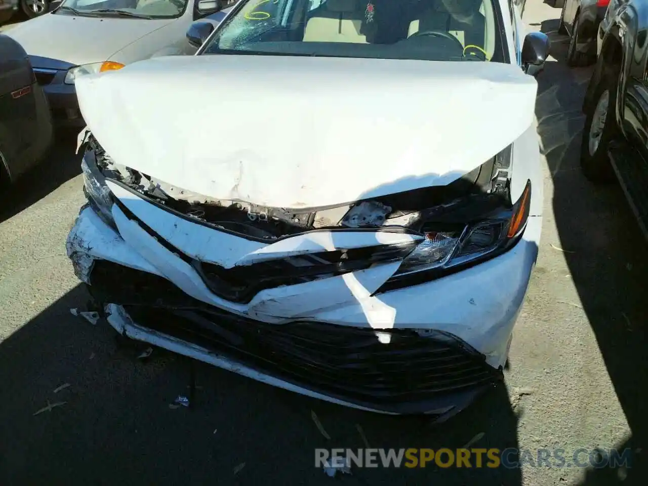 7 Photograph of a damaged car 4T1B31HK7KU008406 TOYOTA CAMRY 2019