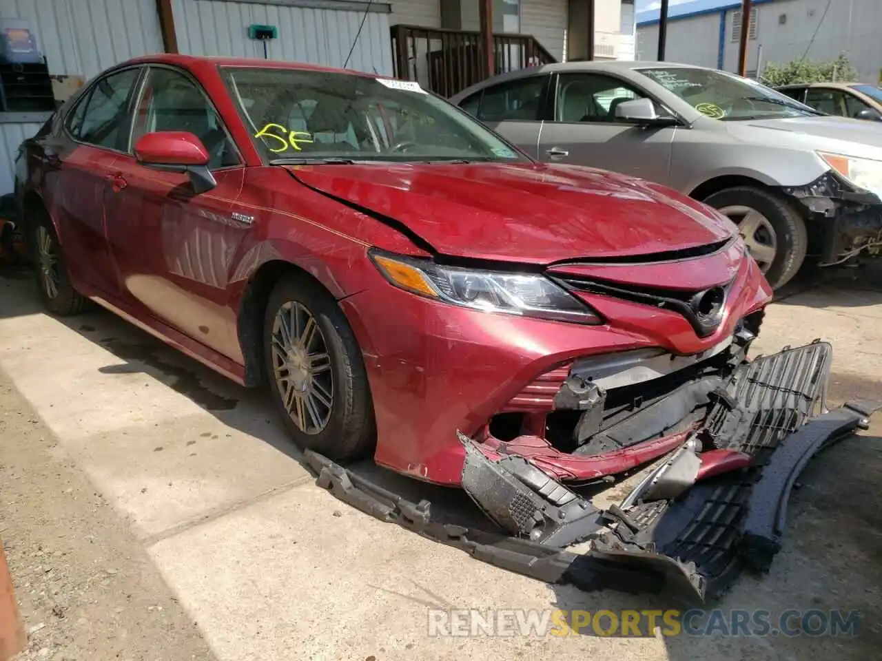 1 Photograph of a damaged car 4T1B31HK7KU510610 TOYOTA CAMRY 2019