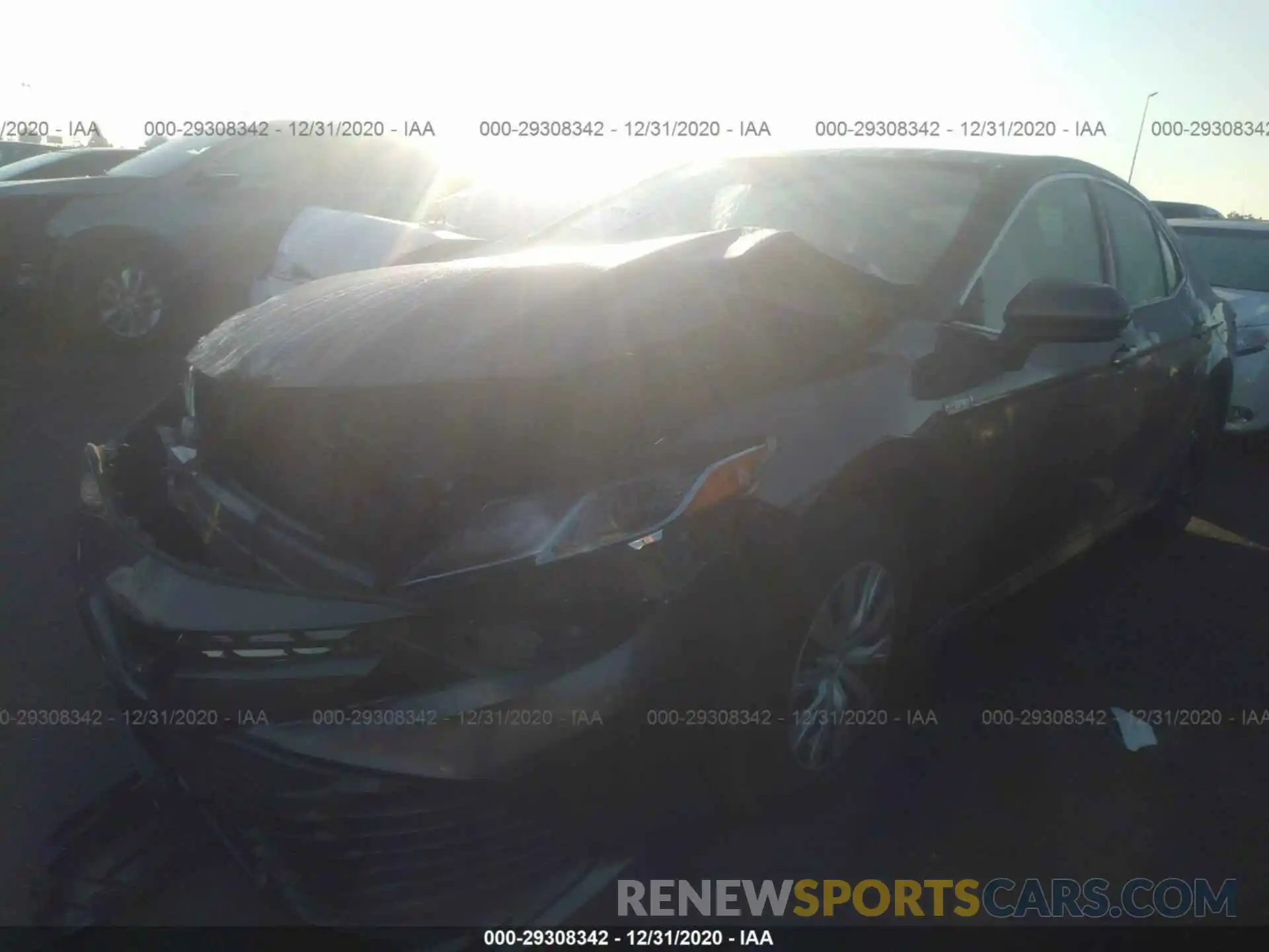 2 Photograph of a damaged car 4T1B31HK7KU510722 TOYOTA CAMRY 2019