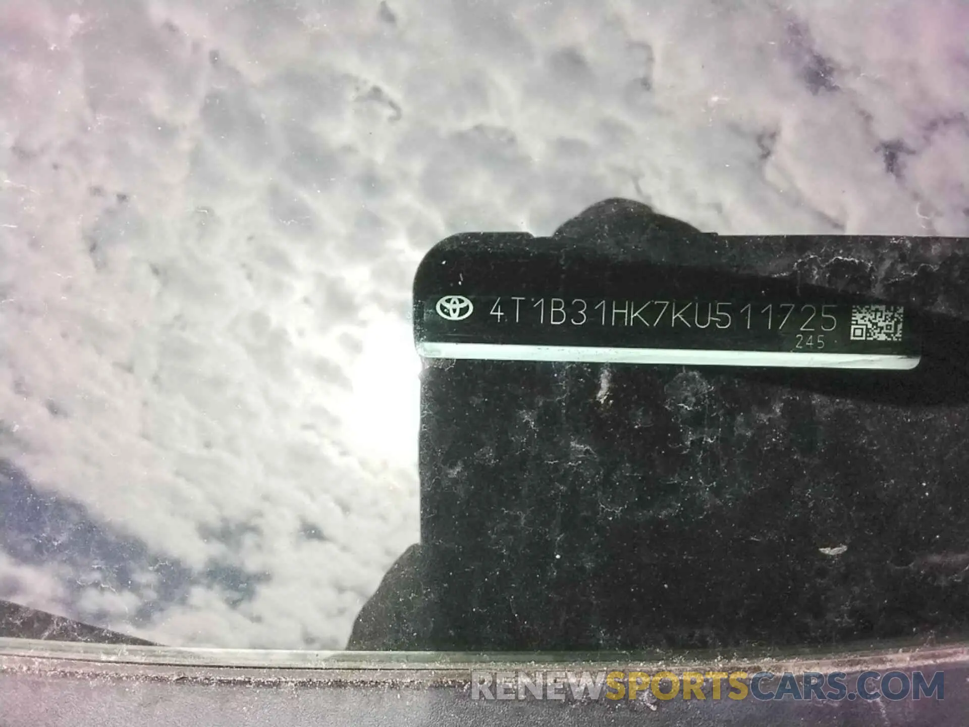 7 Photograph of a damaged car 4T1B31HK7KU511725 TOYOTA CAMRY 2019